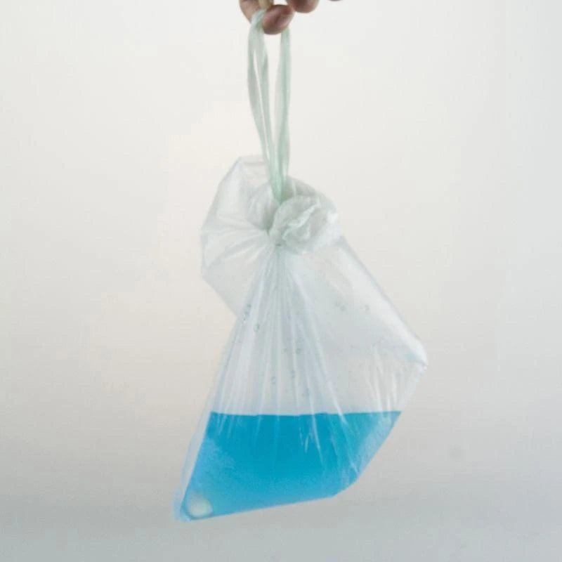 50 Pcs Disposable Potty Training Liner Bags with Drawstring
