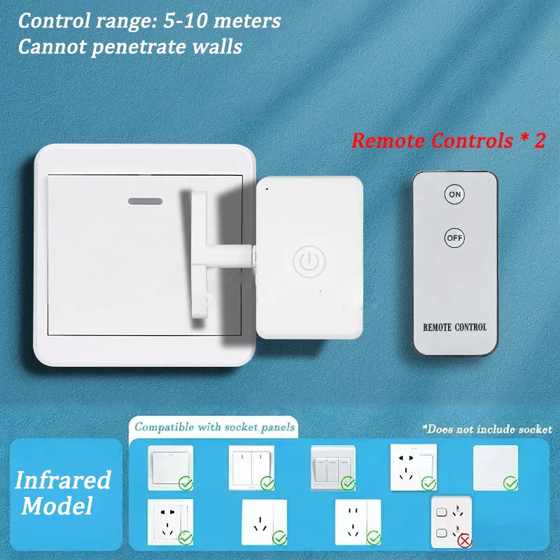 Wireless Smart Button Pusher – USB Rechargeable Remote Switch