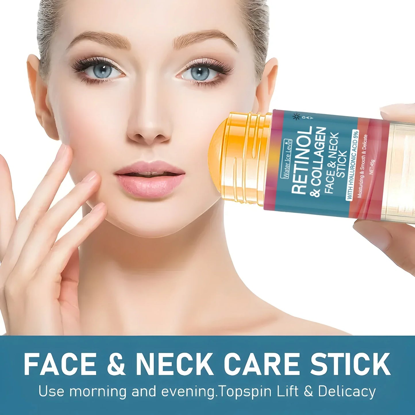 Retinol & Collagen Face & Neck Firming Stick – 45g Moisturizer