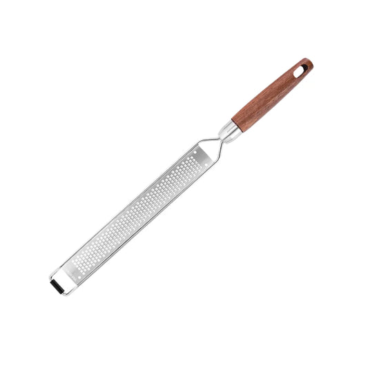 Premium Wooden Handle Zester and Grater, Efficient and Easy to Use, Ideal Kitchen Tool, Perfect for Chefs and Home Cooks Alike Peaceful Pleasures Health and Wellness