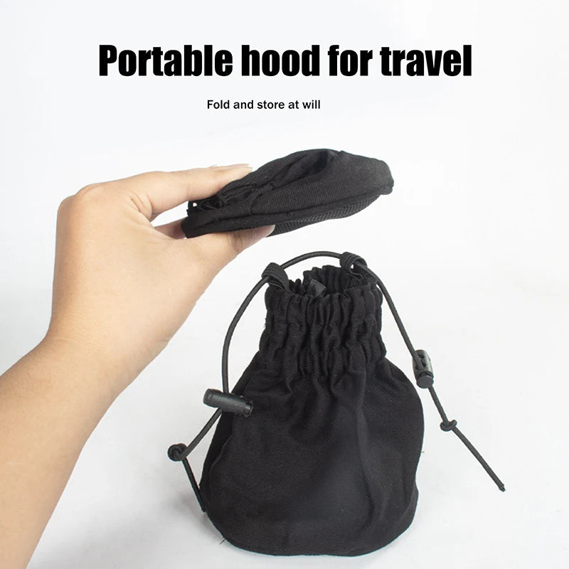 Universal Travel Hair Dryer Diffuser Storage Bag Organizer Cloth Curl Hairdryer Diffuser Cover Sleeve Hair Styling Blower Parts Peaceful Pleasures Health and Wellness