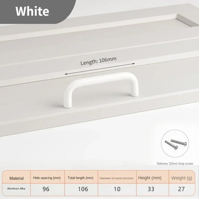 Colorful Ceramic Cabinet Handles 128mm – Kids' Drawer Pulls