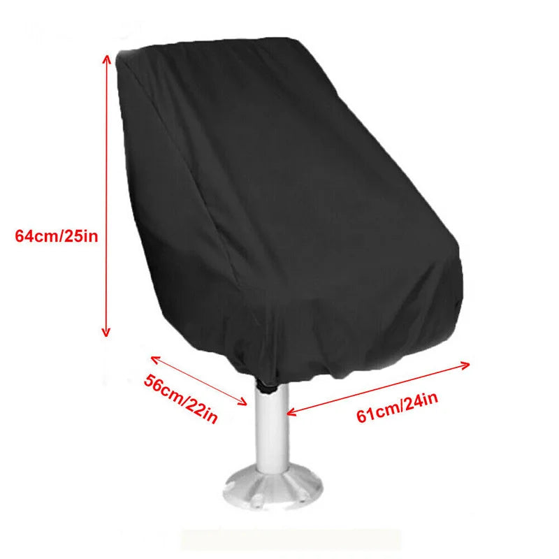 Waterproof Boat Seat Cover – 210D Oxford UV-Resistant Protector