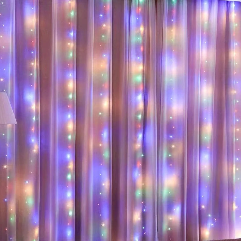 USB LED Curtain Fairy Lights with Remote | 6x3M & 3x3M