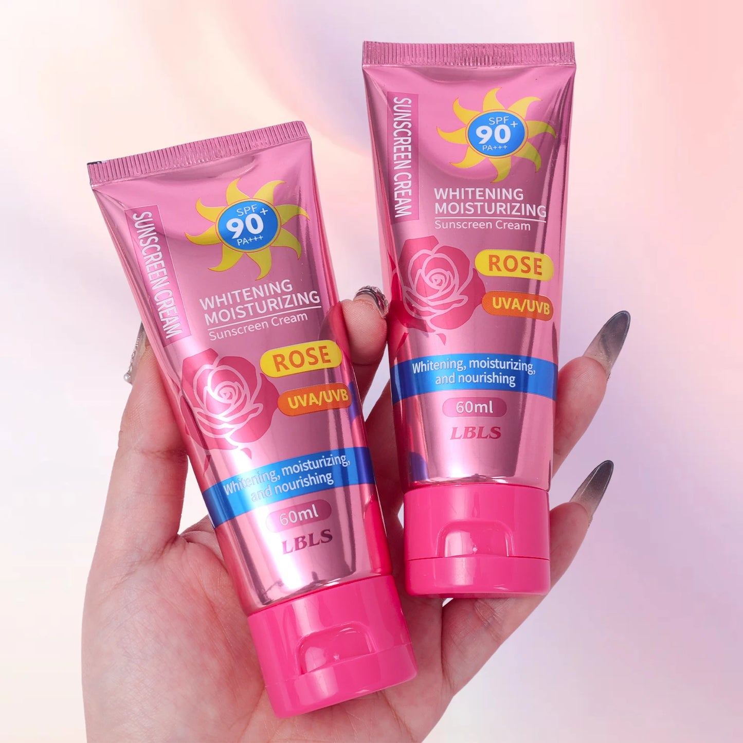Sunscreen SPF90+ UV Radiation Protection Lsolation Moisturizing Brighten Face Body Arm Thighs Sunblock Skin Care Sunscreen Cream Peaceful Pleasures Health and Wellness
