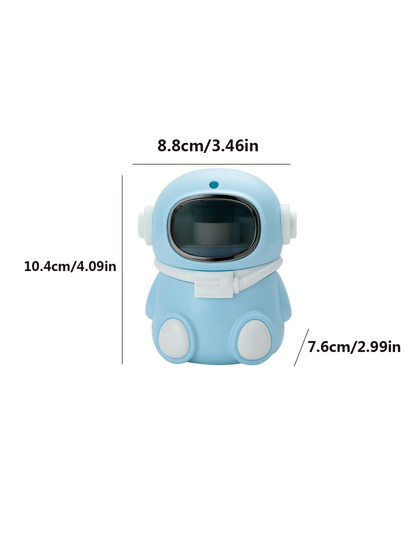 1Pcs Cartoon Astronaut Toothpick Storage Box Automatic Pop-up Toothpick Box Home Living Room Dining Room Toothpick Holder Peaceful Pleasures Health and Wellness