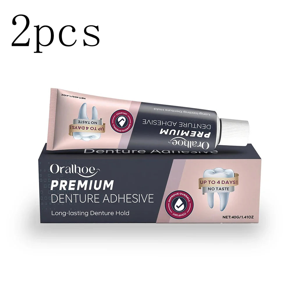 Denture Adhesive – Secure, Natural & Comfortable Daily Hold