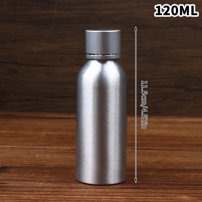 Refillable Aluminum Cosmetic Travel Bottle | 30–250ml Sizes