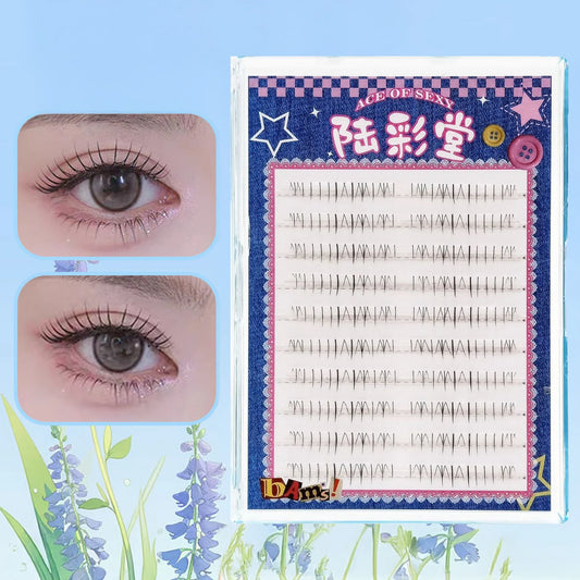 Wispy Lower Lash Clusters | Manga Style, 10 Rows, Waterproof False Eyelash Clusters Peaceful Pleasures Health and Wellness