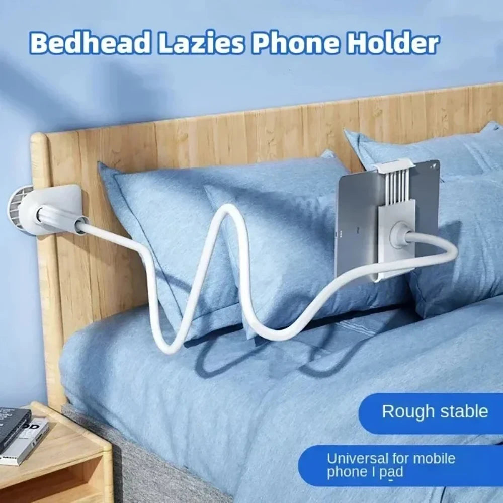 Flexible Gooseneck Tablet & Phone Stand – Bed & Desk Mount