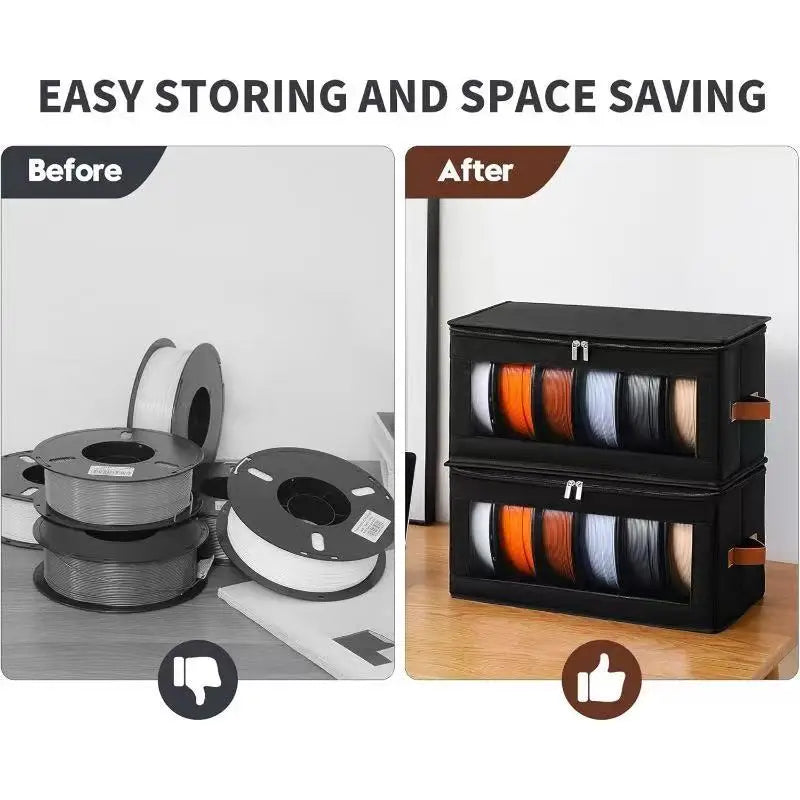 3D Printer Filament Storage Bag & Holder Rack | Home Workshop Filament Storage Bag Peaceful Pleasures Health and Wellness