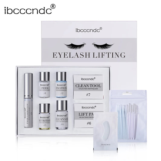 Ibcccndc Lash Lift Kit Lamination Of Eyelashes Lifting Eyelash Perming Kit Beauty Salon Home Use Eye Lash Curling Lift Pad Tools Peaceful Pleasures Health and Wellness as show