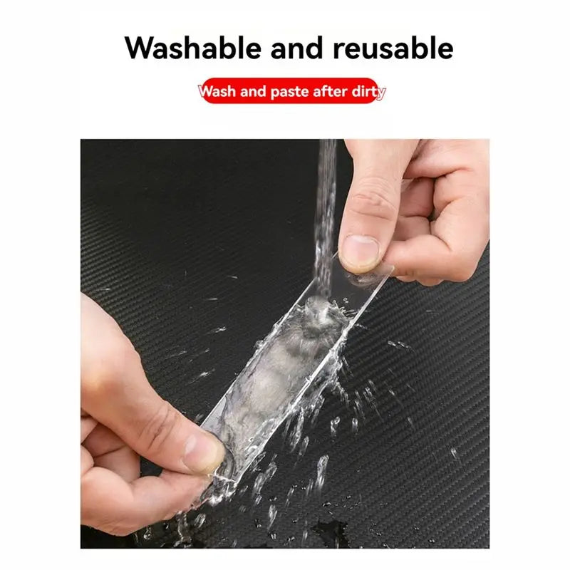 A36T-5PCS 5M Nano Tape Super Strong Double-Sided Adhesive Tape Transparent Reusable Waterproof Tapes Heat Resistance Peaceful Pleasures Health and Wellness