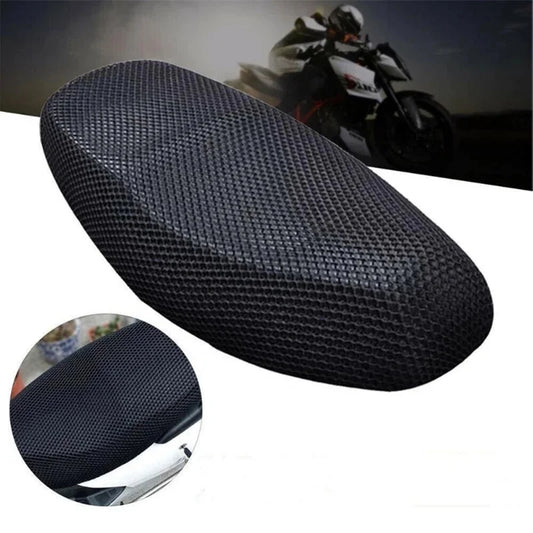 3D Mesh Motorcycle Seat Cover | Anti-Slip Breathable Cushion Motorcycle Seat Cover Peaceful Pleasures Health and Wellness