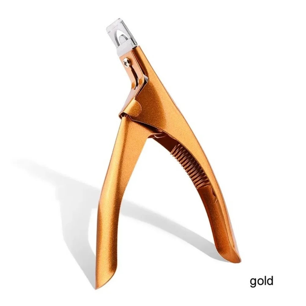 Acrylic Nail Clipper Magnetic U-Cut | Gel & False Nail Cutter