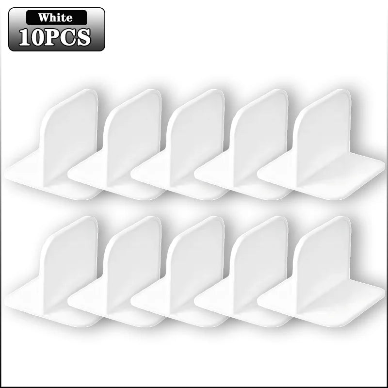 T-Shape Anti-Tip Furniture Bracket – No Drill Wall Fastener