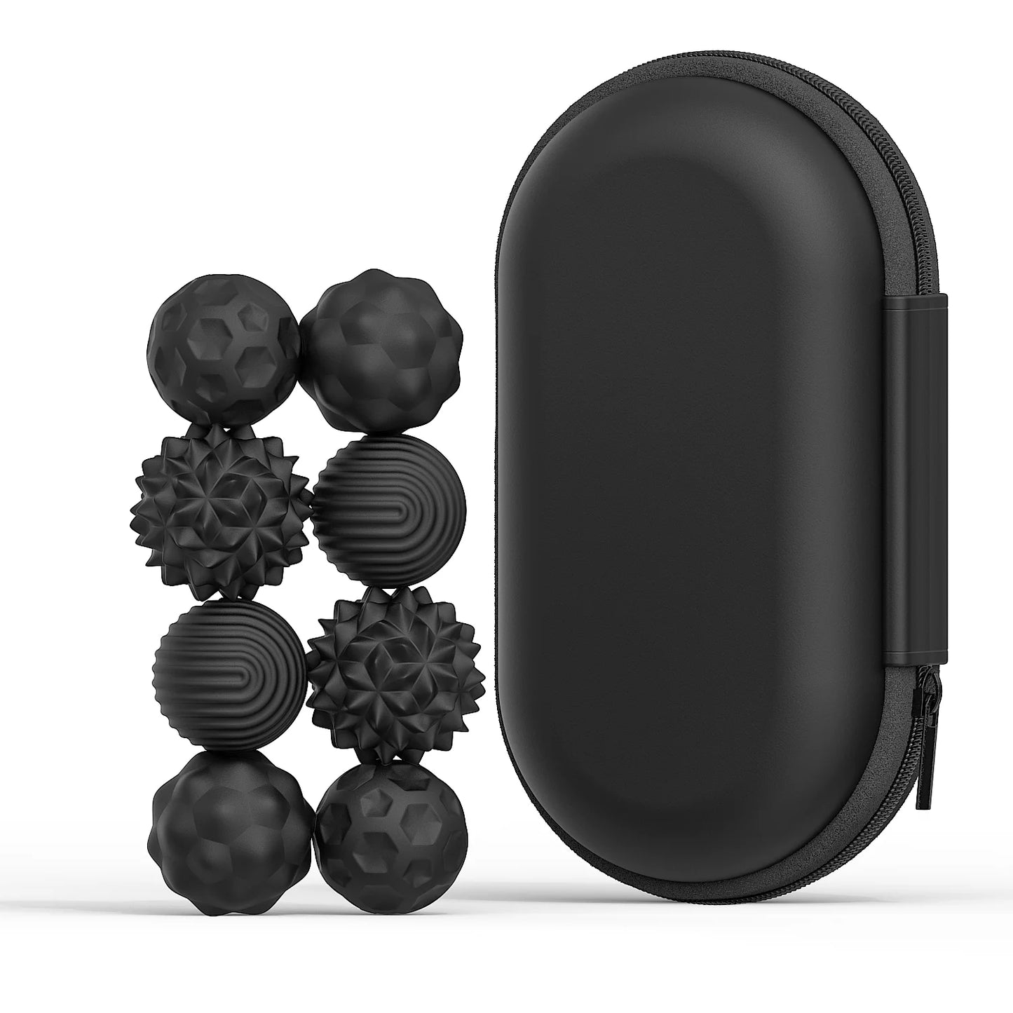 Magnetic Silicone Sensory Fidget Balls 4/8 Pack – Quiet EDC Toy