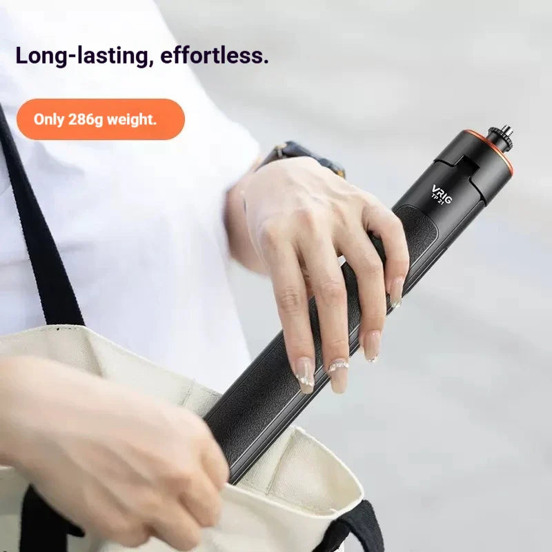 140cm Extendable Tripod Selfie Stick for Insta360 GoPro DJI