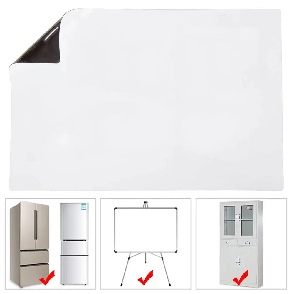 A3/A4 Magnetic Fridge Whiteboard – Dry Erase Memo Board