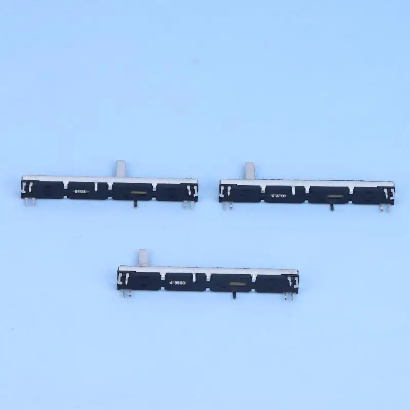 1pcs 75mm Straight Slide Potentiometer 8Pins A103 Double Fader A10K Soundcraft EFX8 Fader A10Kx2 A20KX2 A50KX2 B10KX2 A103 A203 Peaceful Pleasures Health and Wellness