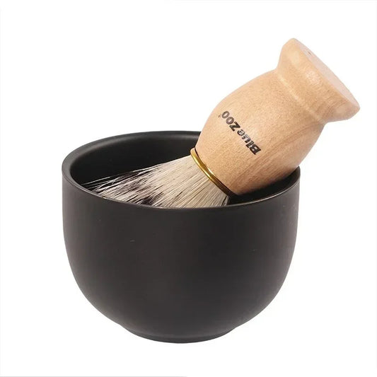 2-Pack Stainless Steel Shaving Soap Bowl & Lather Mug Set Shaving Soap Bowl Peaceful Pleasures Health and Wellness