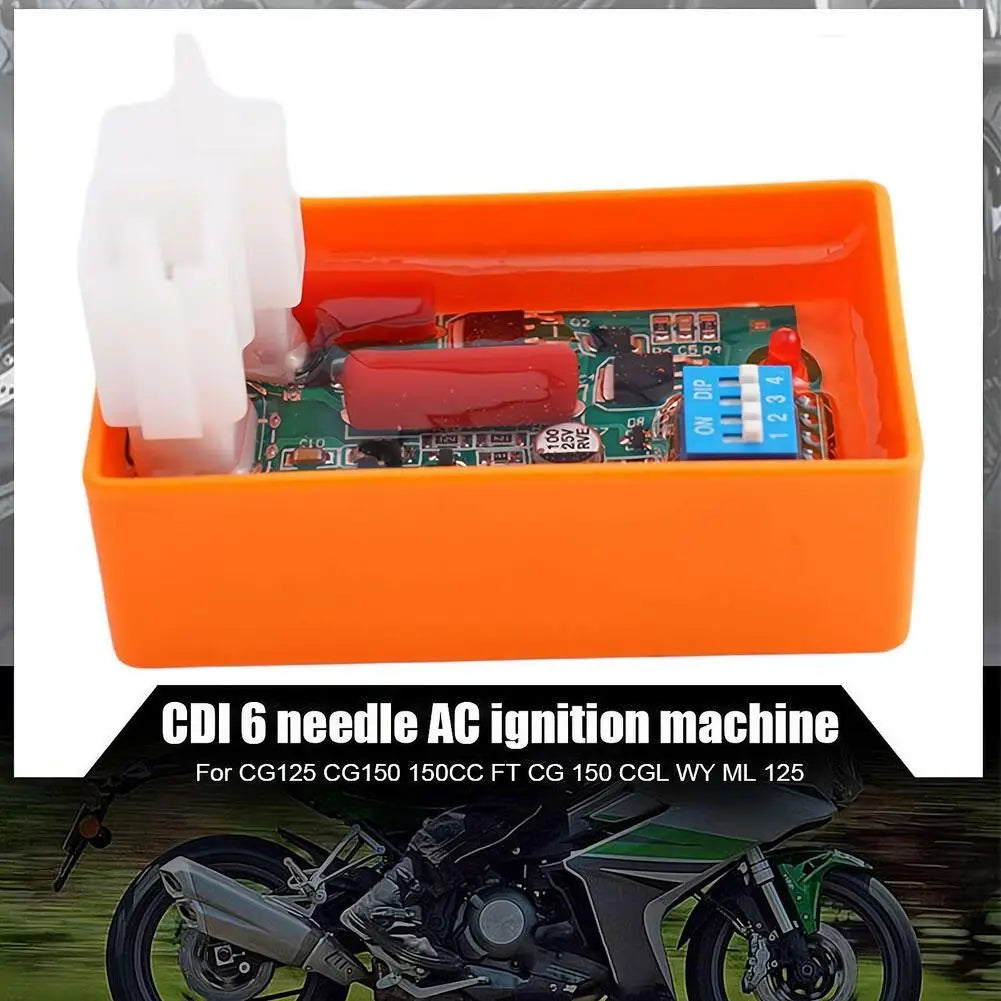 5/6 Pin AC CDI Racing Box DIP Switch Motorcycle Lgnition Speed For WAVE100 Racing YX140 CG125 CG150 Programmable CDI Peaceful Pleasures Health and Wellness