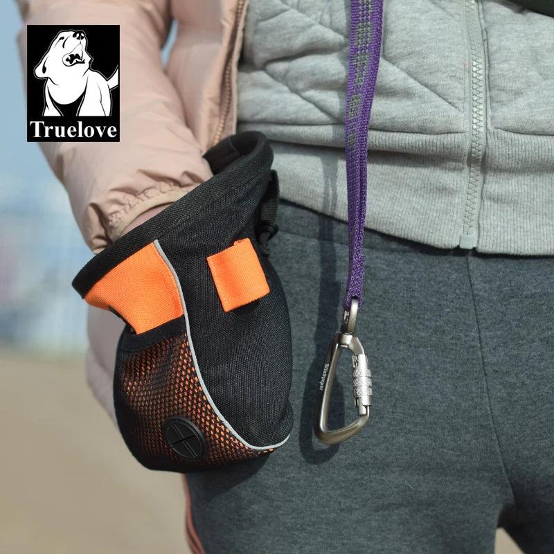 Truelove Snack Treat Bag Waterproof Lining High Capacity Draw-out Garbage Nylon Durable Outdoor Pet Product TLT2051 Peaceful Pleasures Health and Wellness