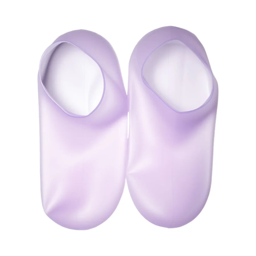 Silicone Moisturizing Foot Socks for Dry Cracked Heels & Massage