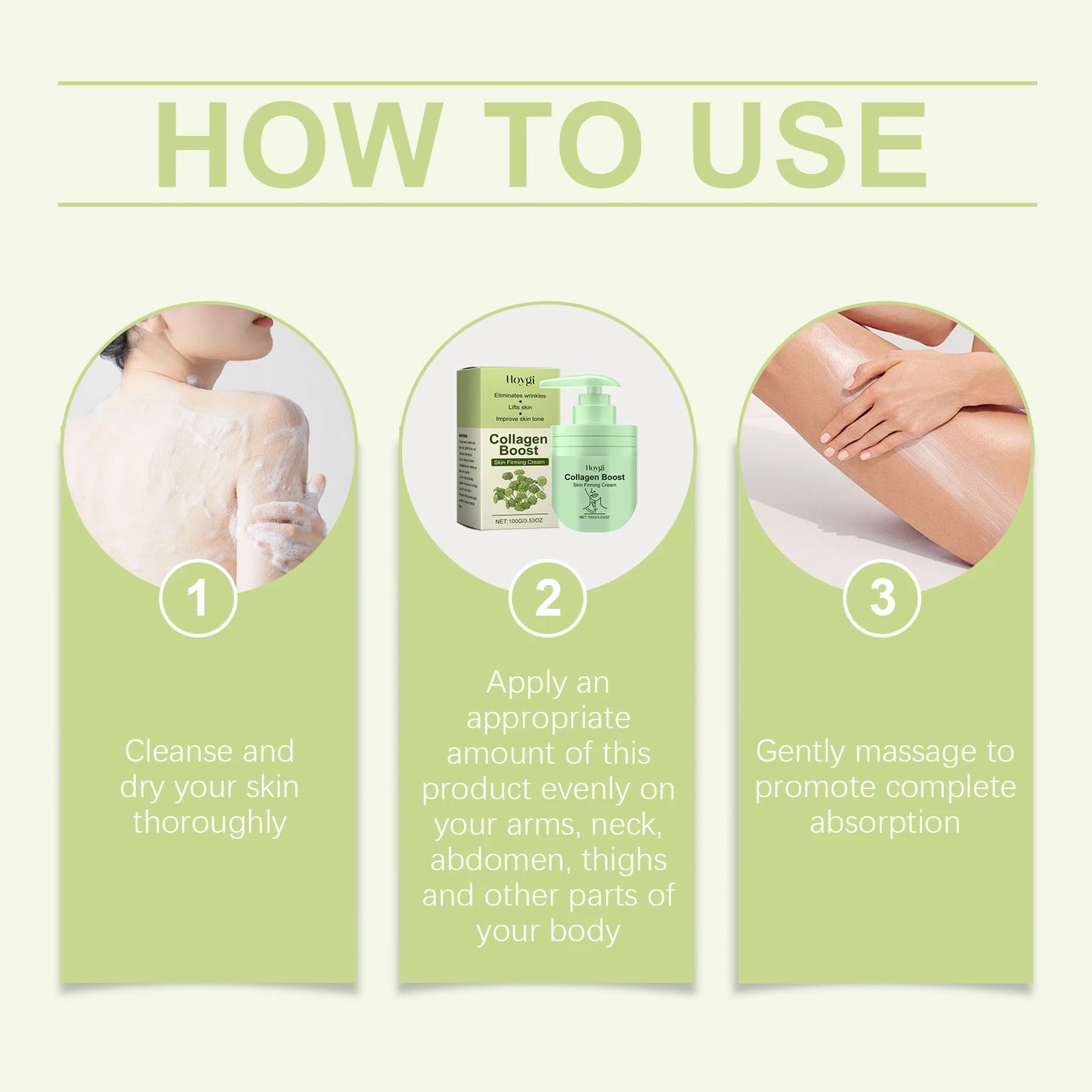 Hoygi Collagen Body Cream – Anti-Wrinkle, Firming & Hydrating