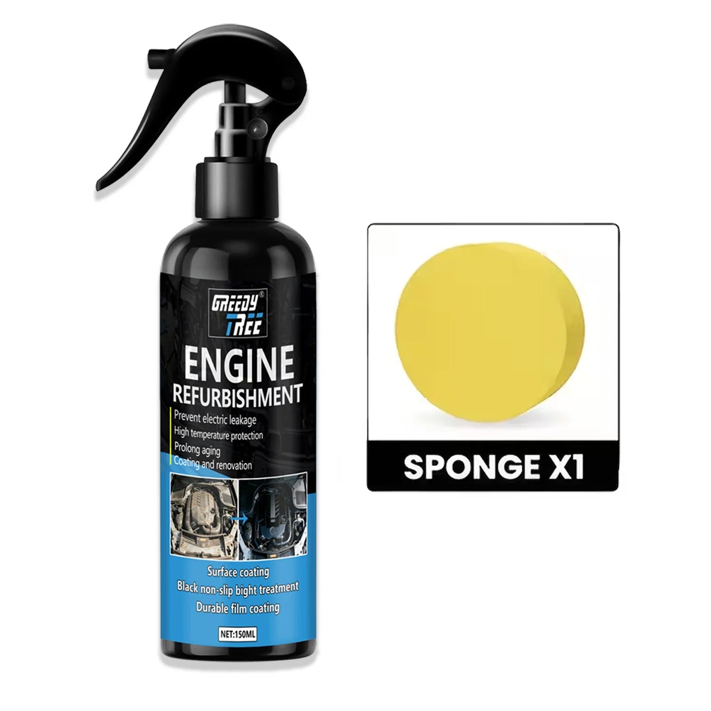 Engine Bay Cleaner & Degreaser – Deep Clean & Shine | 150ml