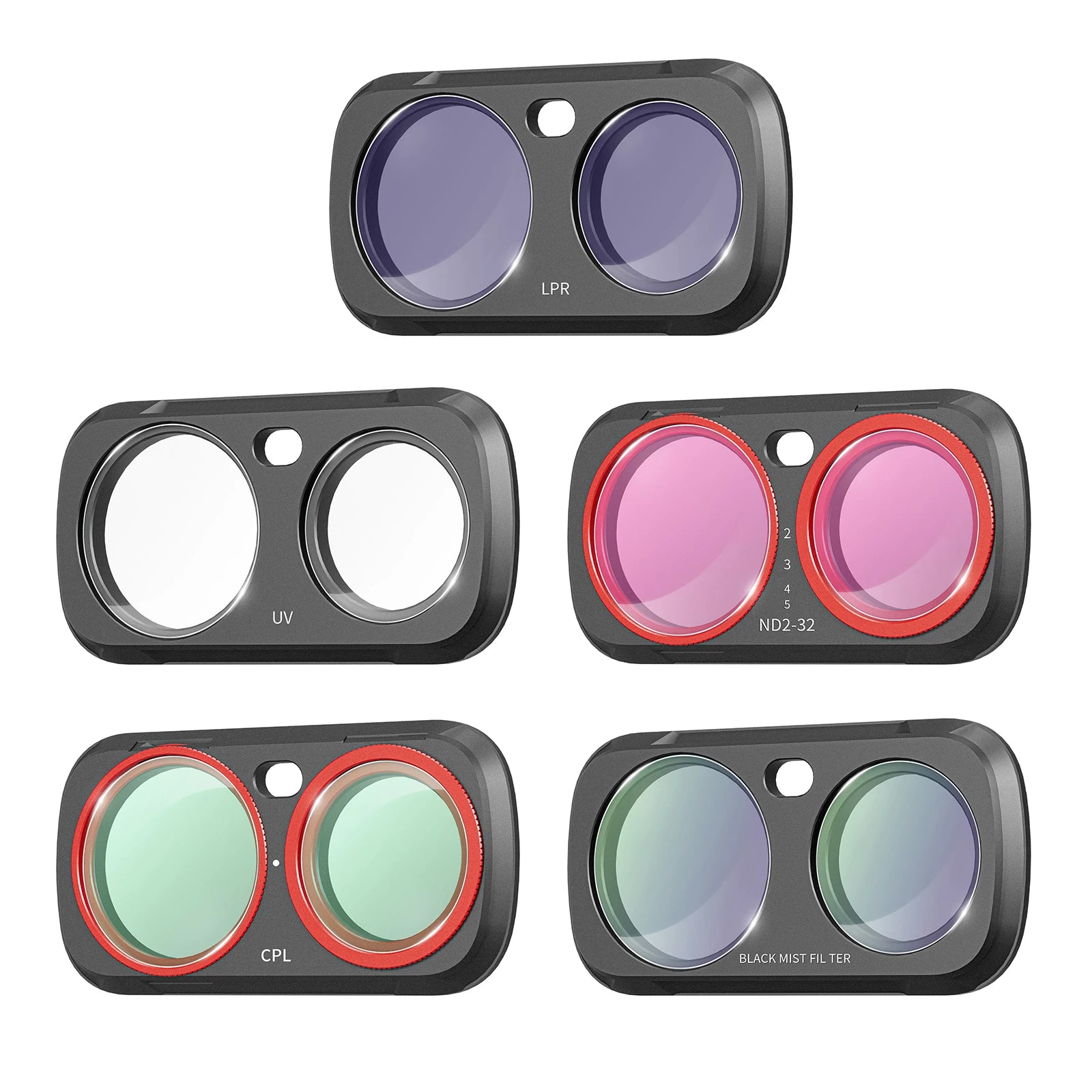 for Insta360 Luna Ultra Magnetic Filter Bundle CPL ND UV LPR Black Mist Glass Filters Durable Aluminum Alloy Camera Lens Kit Peaceful Pleasures Health and Wellness
