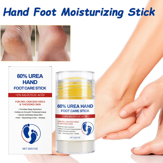 Hand Foot Moisturizing Stick Anti-Cracking Feet Exfoliating Removal Dead Skin Smooth Soft Skin Hand Feet Nourishing Care Balm Peaceful Pleasures Health and Wellness