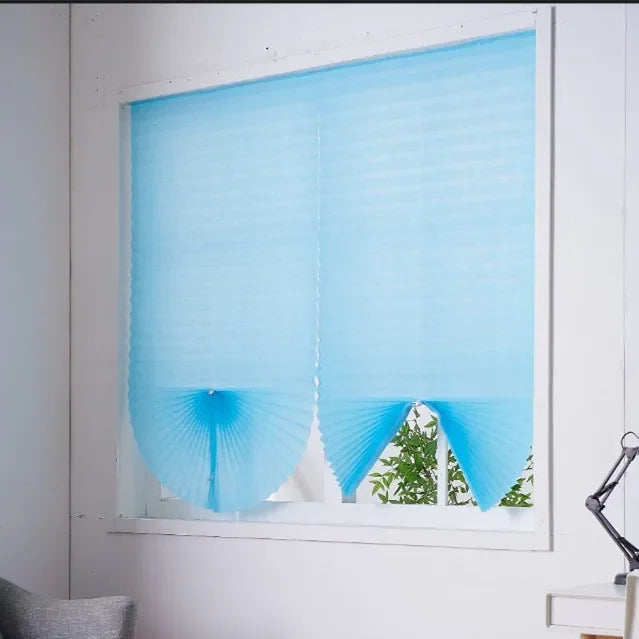 Self-Adhesive Pleated Window Blind | No-Drill Privacy Shade