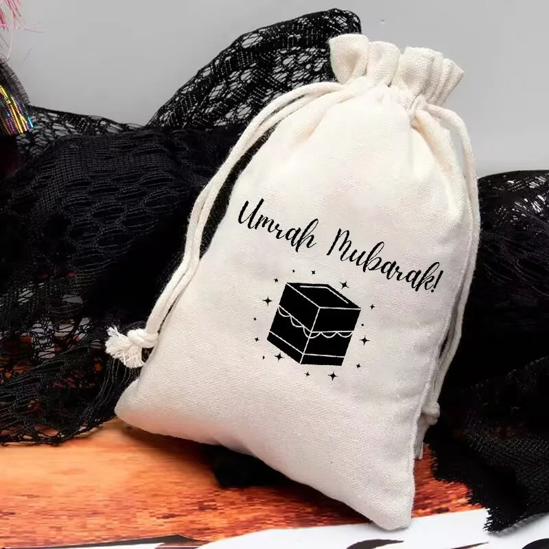 5-Pack Kaaba Islamic Gift Bags | Eid Hajj Umrah Ramadan