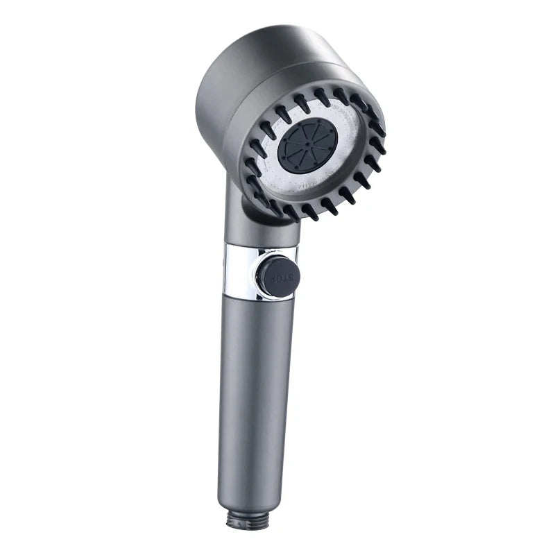 3-Mode Handheld Shower Head with Filter – Water Saving
