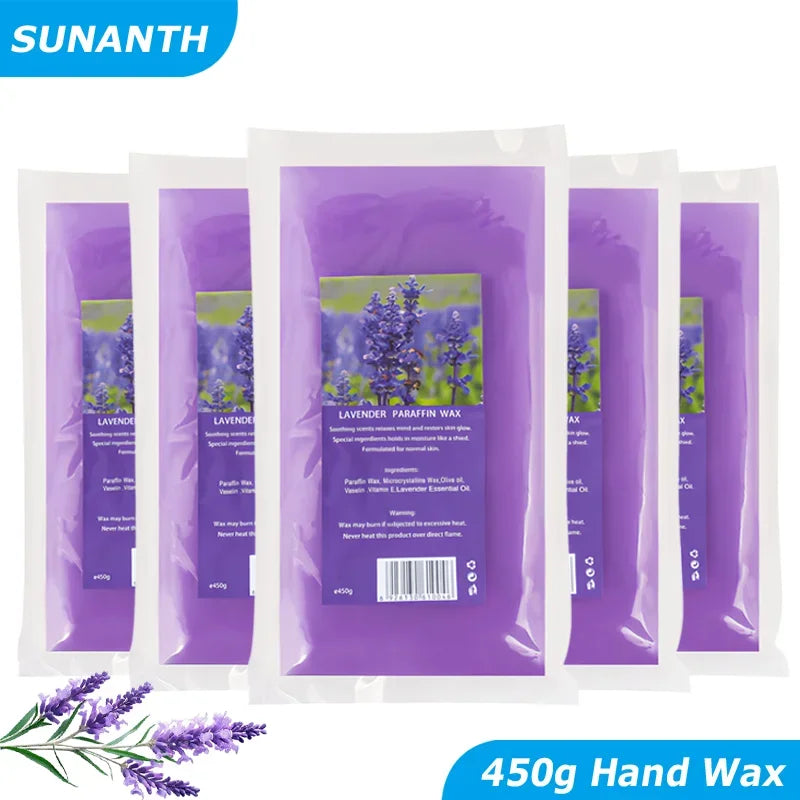 Lavender Paraffin Wax Hand & Foot Mask – Moisturizing SPA Peel-Off