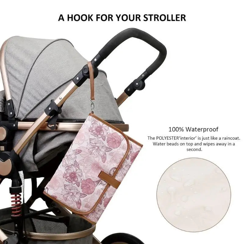 Foldable Baby Diaper Changing Pad | Portable Travel Change Mat