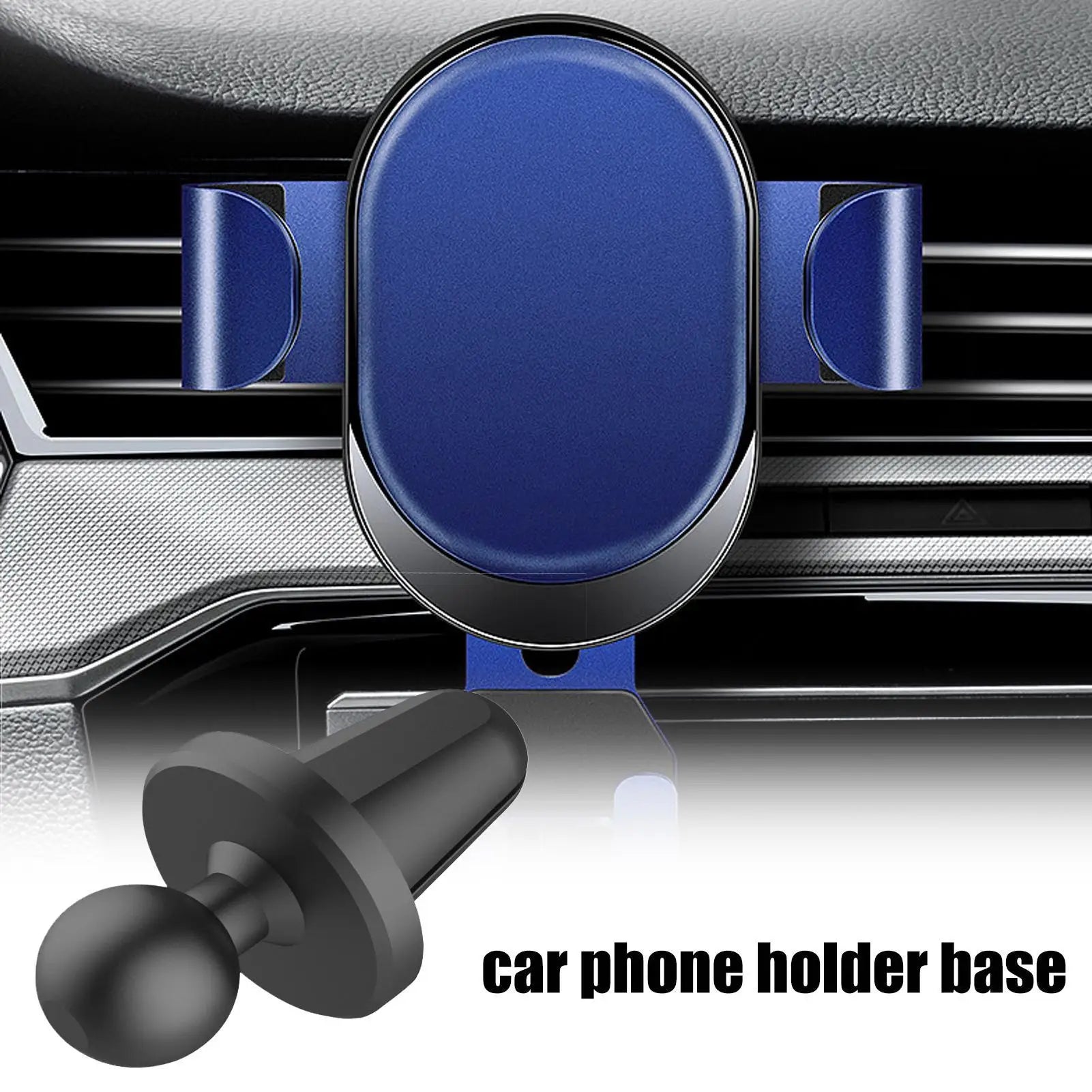 Universal Air Vent Phone Holder, Stable Hands-Free Car Mount with Strong Clip for iPhone Android Mobile in Truck SUV Van Peaceful Pleasures Health and Wellness