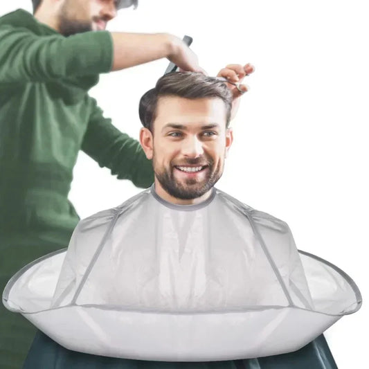 Hair Cut Umbrella Capes Haircut Cloak Cloth Hair Dye Three-Dimensional Breathable Household Haircut Cloak Foldable Haircut Tool Peaceful Pleasures Health and Wellness