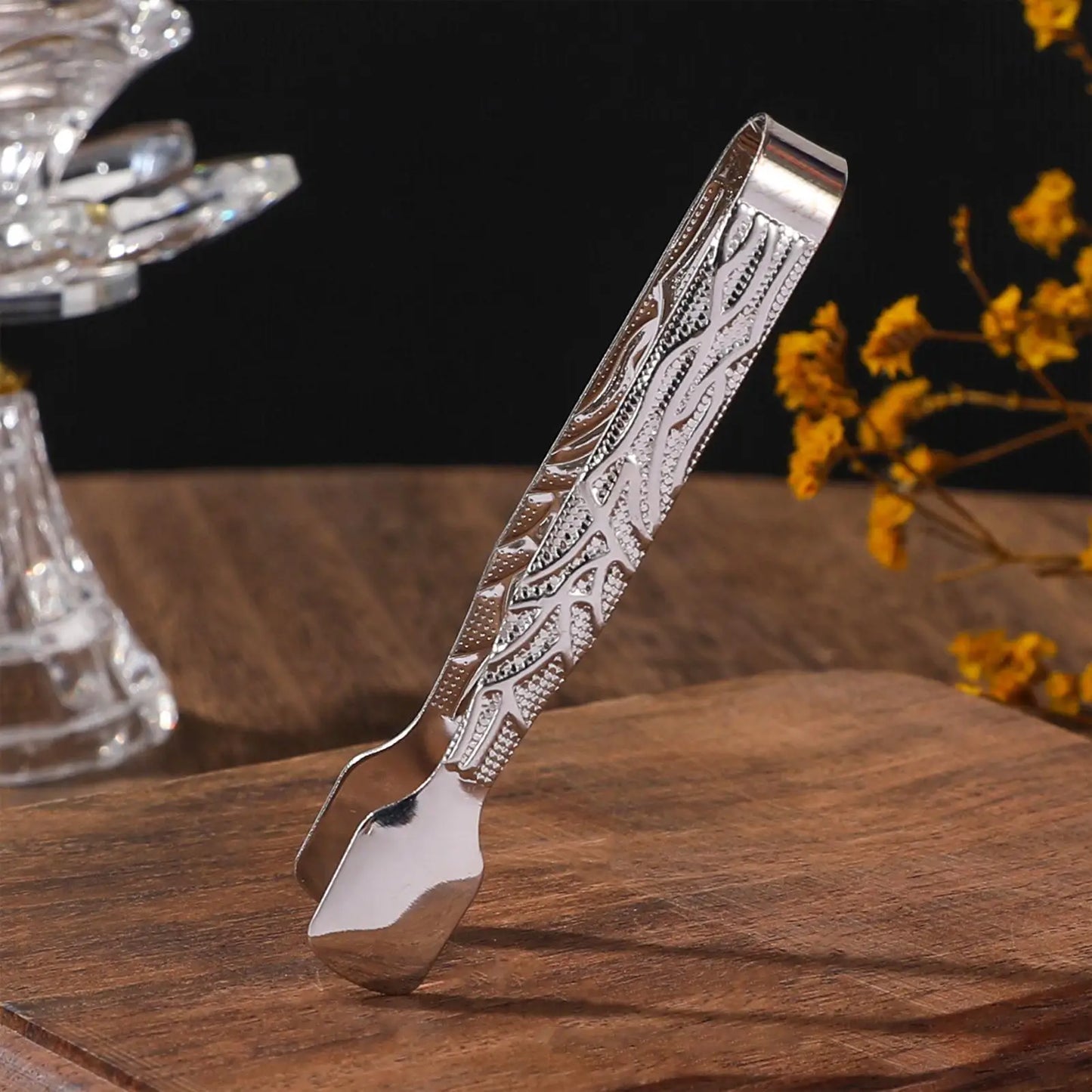 Self-Locking Metal Incense Tongs | Charcoal Holder Clamp