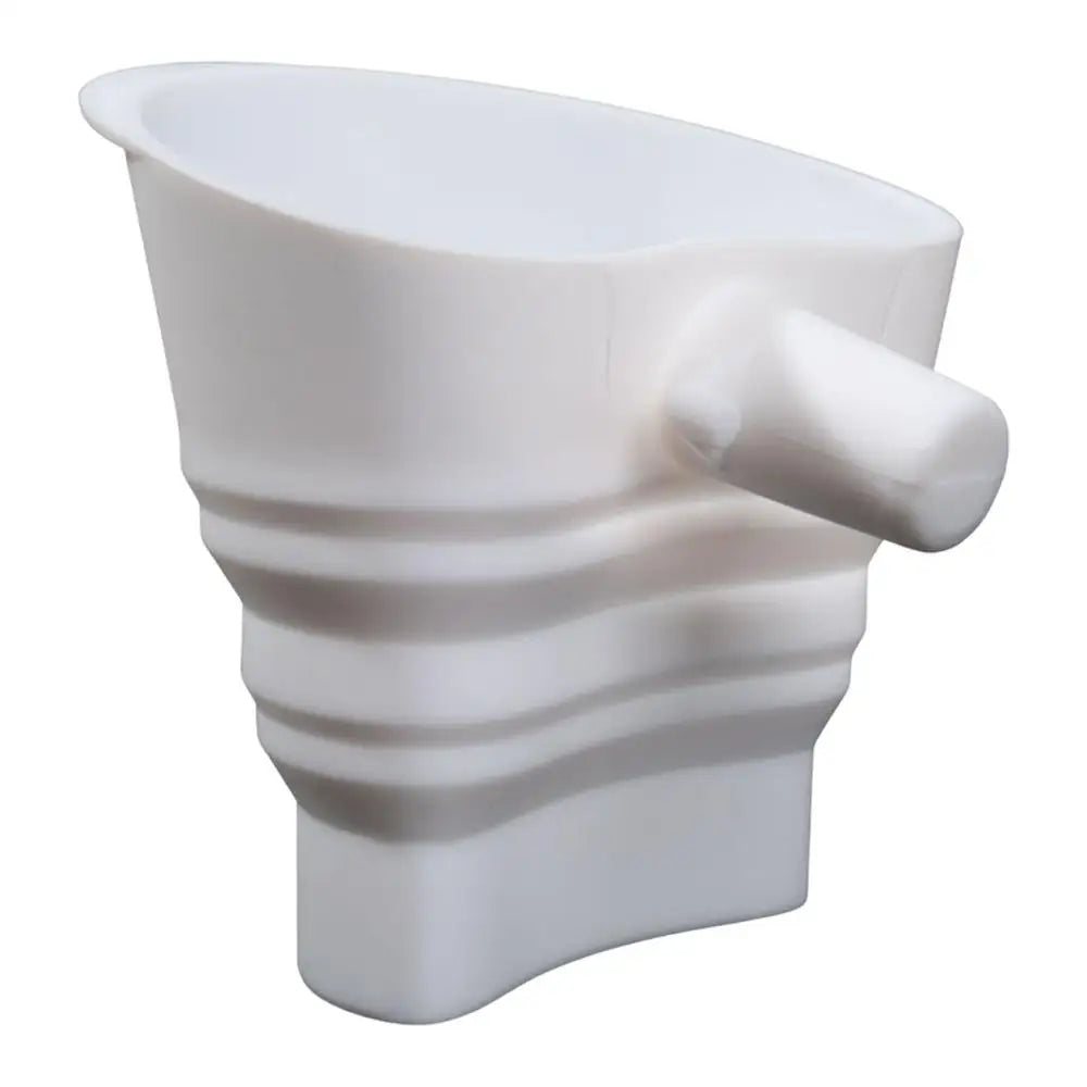 5-Quart Stand Mixer Funnel Attachment 1PC Splash-Guard & Pouring Spout In One, Dishwasher Safe Silicone For Flour, Sugar Peaceful Pleasures Health and Wellness White