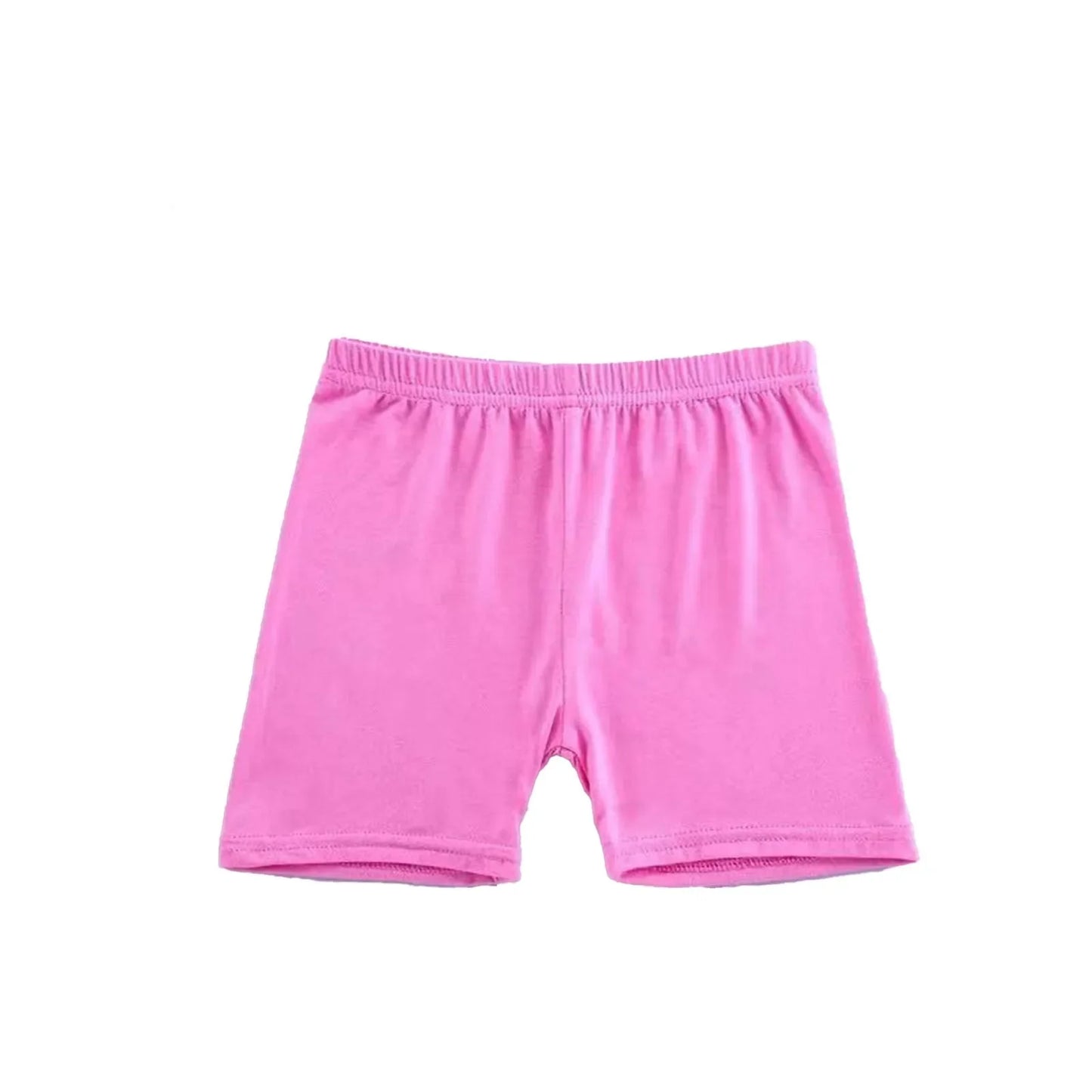 Girls Bike Shorts – Soft Stretch Safety Leggings Kids Summer