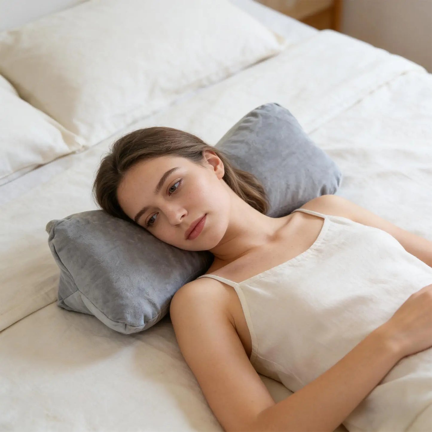 Ergonomic Cervical Neck Pillow | Triangular Support Cushion