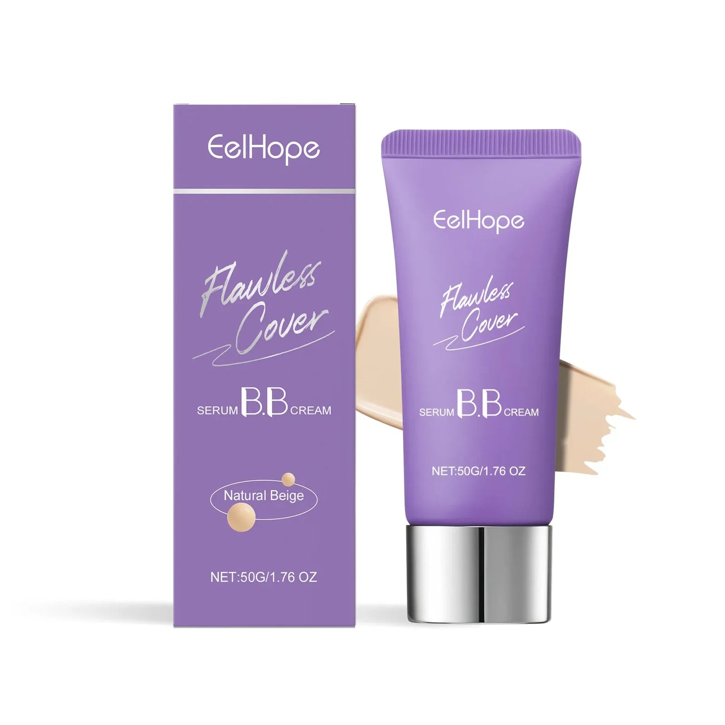 Eelhope BB Cream Full Coverage Moisturizing Foundation 50g