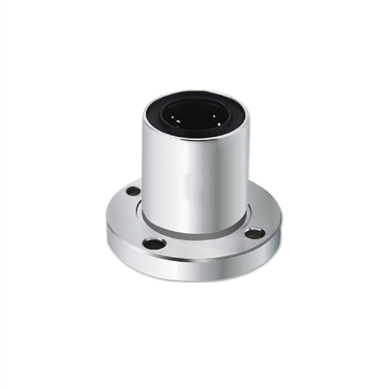 1PCS 6mm/8mm/10mm/12mm/13mm/16mm/20mm/25mm LMF Series LMF8UU/LMF10 Round Flange Coupling Linear Motion Bearing For Rod shaft Peaceful Pleasures Health and Wellness