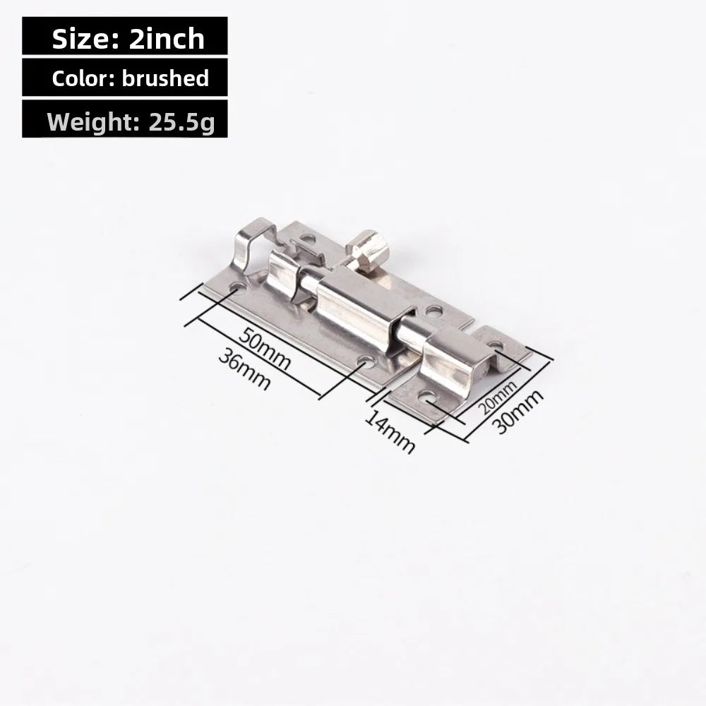 Aluminum Alloy Door Bolt Latch – Gate, Window & Home Lock