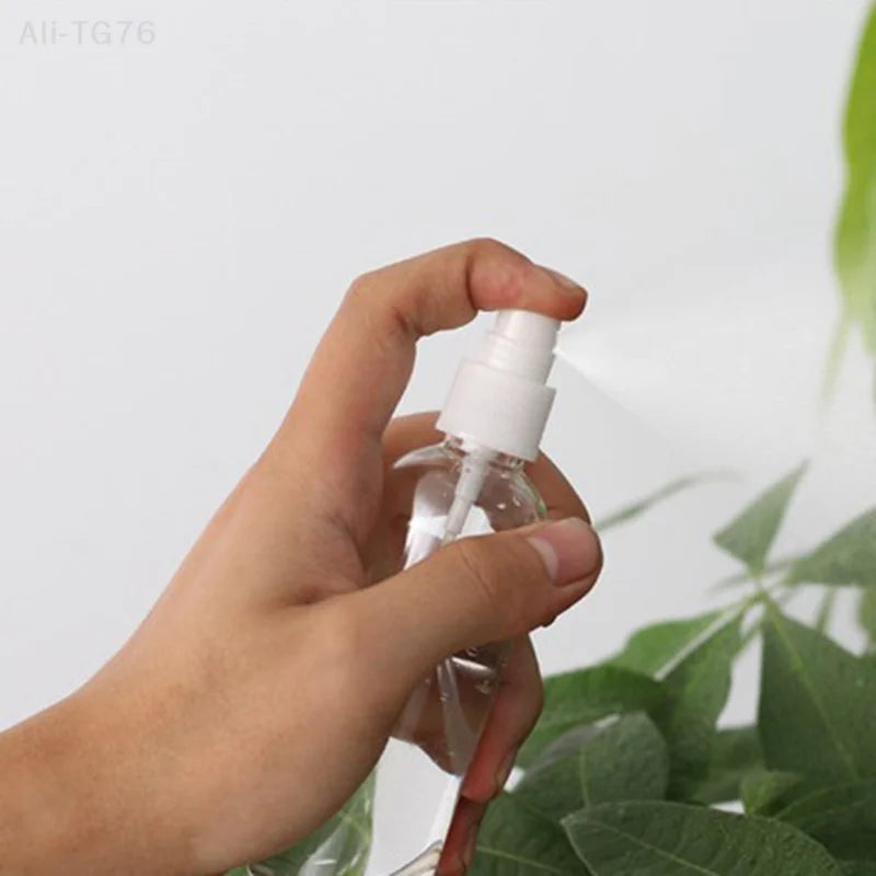 Clear Refillable Travel Spray Bottle – Mini Plastic Atomizer