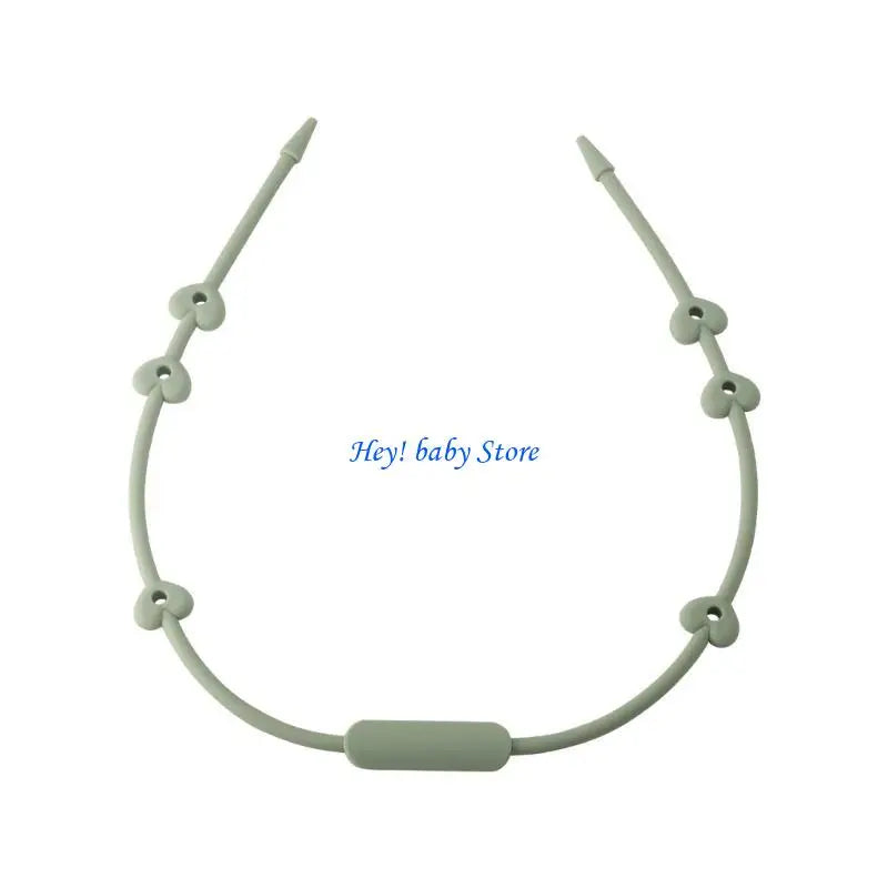 Baby Silicone Cup Catcher – BPA-Free Pacifier Safety Strap