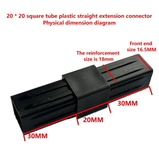New 1/5Pcs 20MM 2/3/4-/5-way Cross Square Pipe Fittings 20X20Pipe Angle Code Hexagonal Through Plastic Fittings ABS Connector Peaceful Pleasures Health and Wellness