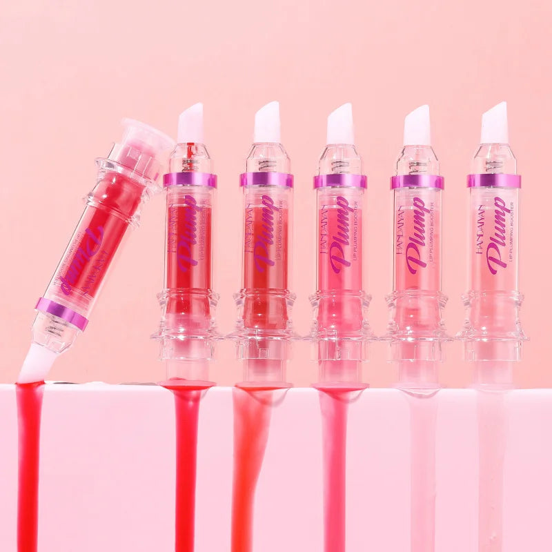 HANDAIYAN 6-Piece Mirror Lip Gloss Set – Glossy & Moisturizing